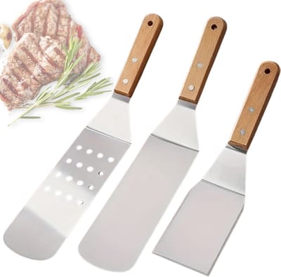 Livano Barbeque Set - Barbecueset - Barbecue - Barbecues - BBQ - Tangenset - Vleeset - Accessoires - Zomer - 3 stuks