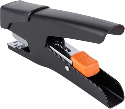 Nietmachine Metaal - Handnietmachine Kantoor - Papier Snel Nieten - Jam-vrij Mechanisme - 20 Vel Capaciteit - Zwart