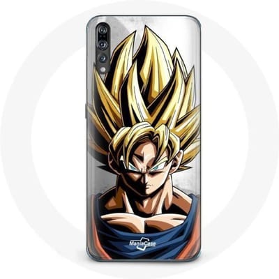 Coque pour Huawei p20 Sangoku Mur Dragon Ball Super