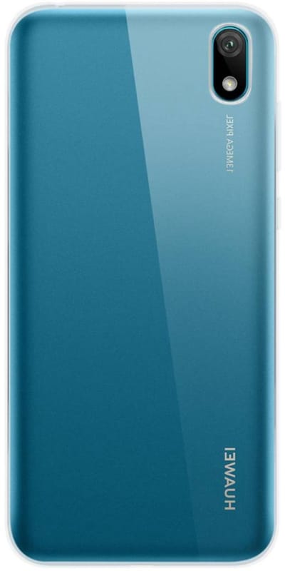 Bigben Connected, Hoesje geschikt voor Huawei Y5 2019 - Anti-Shock met Verhoogde Randen, Transparant