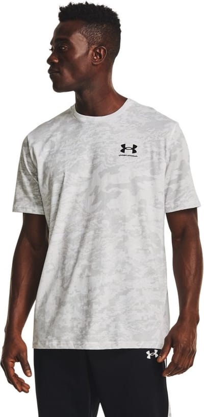 Under Armour T-shirt UA top met korte mouwen en all-over logo