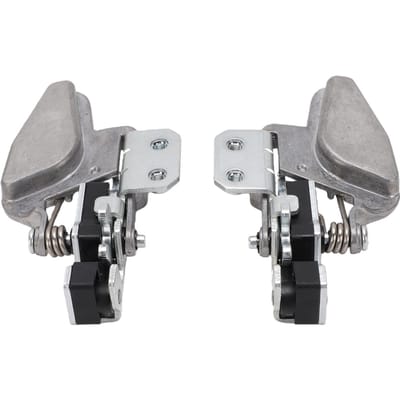 2 stuks Autodeur Vergrendeling Links en Rechts Vervanging voor Polaris RZR RS1 2018 2021 2637286 2637287 gray