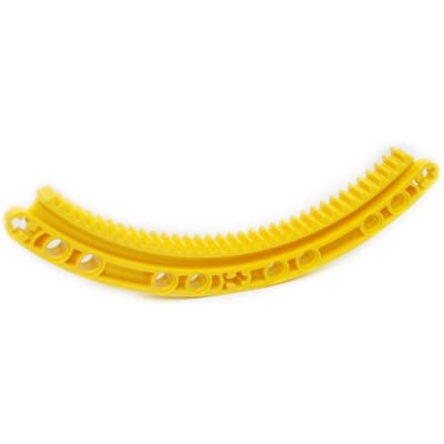 10 STUKS / partij 1/4 Ronde Tandheugel 11x11 High-tech Component 24121 Fitting Inclusief Lego Accessoire Bouwstenen Ideaal voor Kinderen yellow