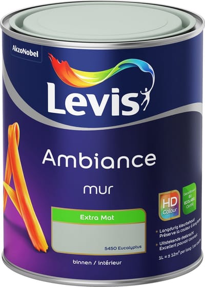 Levis - Ambiance Mur Extra Mat - Eucalyptus - 1 L