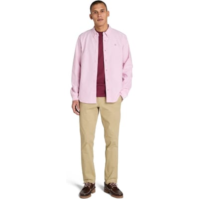Timberland Claremont Twill Chino Pant Lemon Pepper Maat: W30L32 | Chino's Outlet | Heren | Beige