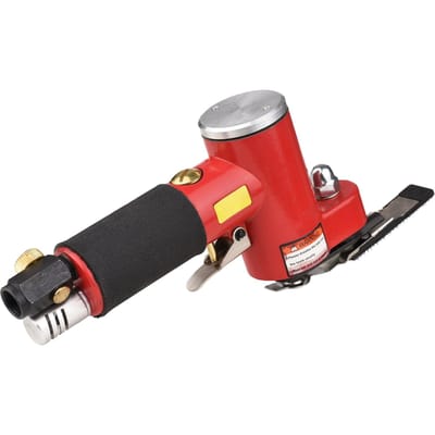 Mini rechte lijn luchtschuurmachine met 2 schuurpads Excenter pneumatische schuurmachine Luchtbediend KP-6903 rood