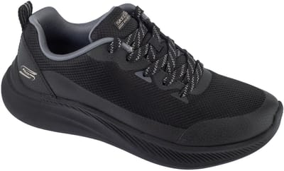 Skechers Bobs Moda Flex Textiel Dames Zwarte Sneakers