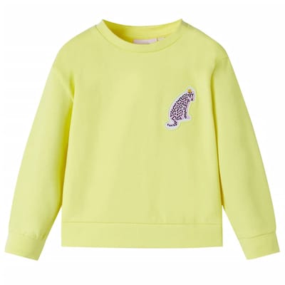 vidaXL Kindertrui 104 geel