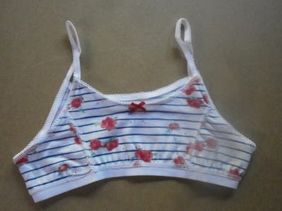 Petit Bateau topje ,streep bloem , 8jaar  128