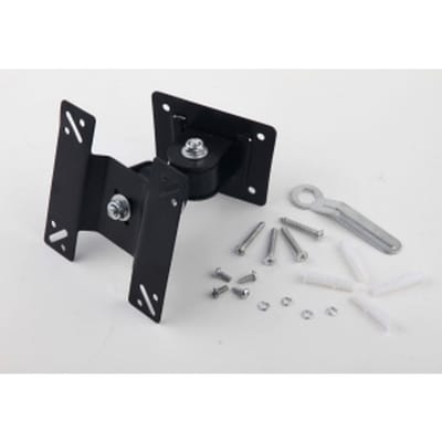 Draaibare tv-muurbeugel VESA 75/100 - geschikt voor 14" tot 24", max. 15 kg