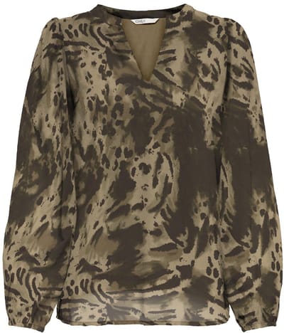 ONLY - ONLSTAR LIFE L/S V-NECK TOP WVN - Meisjes - Blouses