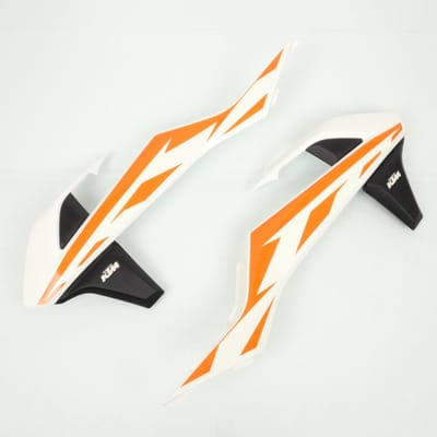 Caches latéraux origine pour moto KTM 50 SX 2017 4530805400028A Neuf