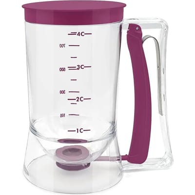 Pannenkoekenbeslag Dispenser Beslag Scheider Bakvorm Keukengereedschap voor Pannenkoeken Cupcake Wafel Muffin Mix Crêpe Cake Bakbenodigdheden