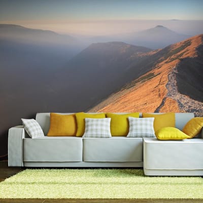 Fotobehang – Behangpapier - Fotobehang XXL - Bergvoetpad, Tatra 550x270 - Artgeist