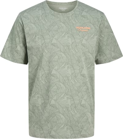 Jack & Jones T-shirt Jorfriday Tee Ss Crew Neck Weh 12264538 Lily Pad Mannen Maat - S