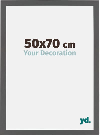 Your Decoration - Puzzellijst 50x70 cm - Antraciet - Puzzellijst 500-1000 stukjes - MDF Fotolijst - Mura