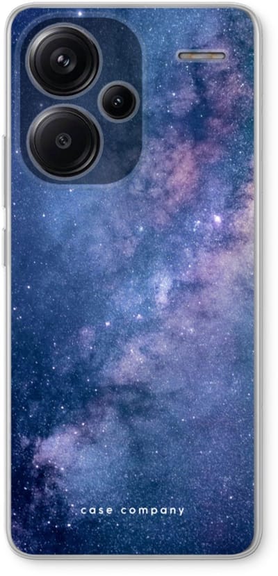 Case Company® - Hoesje geschikt voor Xiaomi Redmi Note 13 Pro plus hoesje - Nebula - Soft Cover Telefoonhoesje - Bescherming aan alle Kanten en Schermrand