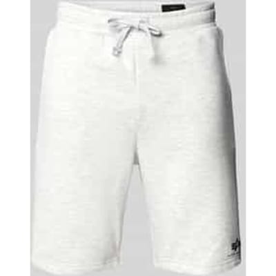 Sweatshorts met elastische band en tunnelkoord