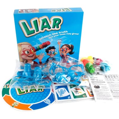 Qui ment Nez long Jouets punis Drôle Nouveauté Divertissement Jeu de bureau délicat Parent Enfant