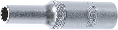 BGS Dopsleuteldop Gear Lock, diep - 1/4 - 5 mm