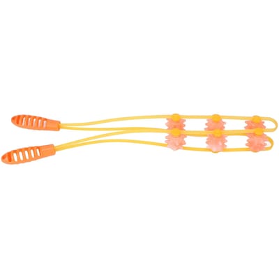 Rugmassage Roller Touw Professioneel Huishoudelijk Draagbaar Vermoeidheidsverlichting Schouder Taille Massagegereedschap yellow