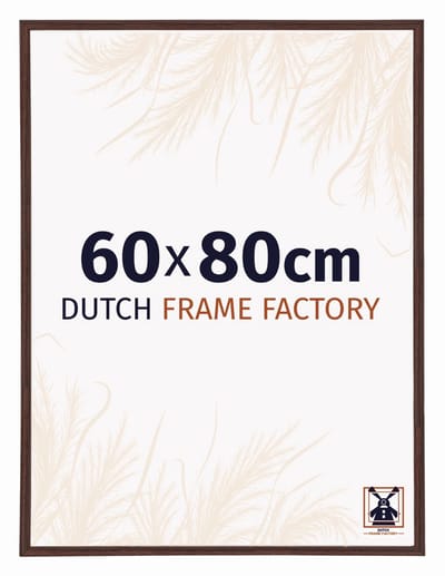 Fotolijst 60x80 cm - Kunststof - Bruin - Angers