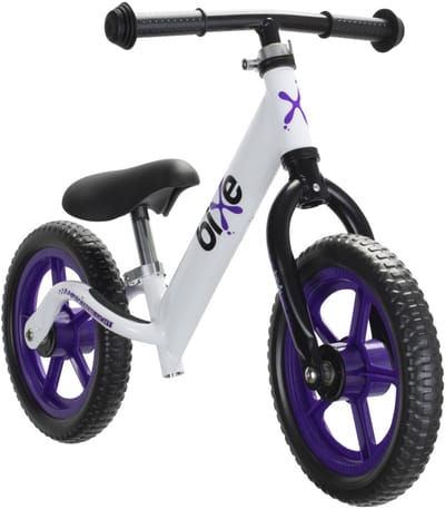 Bixe Aluminium Loopfiets 18 Maanden tot 6 Jaar Oud - 30,5 cm (12 inch) Wiel Fiets - Zonder Pedaal Peuterfiets - Eerste Fiets voor 1 2 3 4 5 + jaar Jongen of Meisje - Loopfietsen voor Kinderen