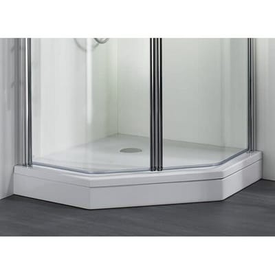 HSK apron for acrylic shower tray 90 x 90 pentagon