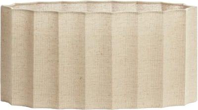Light & Living Lampenkap ovaal Disli - Crème - 38x17.5x19cm - Modern