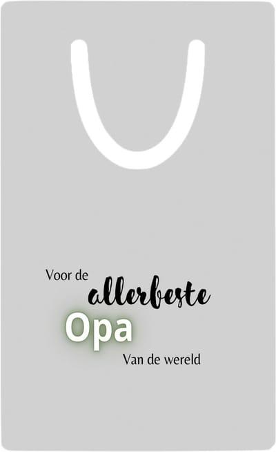 Hacebo® - voor de allerbeste opa van de wereld metalen boekenlegger- Opa - de beste opa - verjaardagscadeau - verjaardag - cadeau - cadeautje voor opa - opa artikelen - kado - geschenk - gift Bladwijzer boekenleggers - 7.6 cm x 5cm