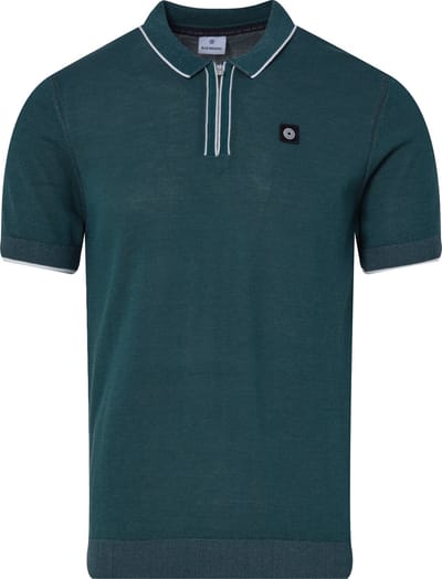 Blue Industry Polo Heren Korte Mouw