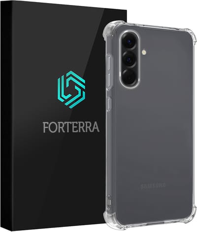 Hoesje Geschikt voor Samsung Galaxy A36 - Sterk & Shockproof - Siliconen Shock Case - Hoes Cover - Transparant