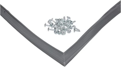 Deurafdichting Koelkast - Rubberen Afdichting Koelkastdeur - Koelkast Onderhoud - Magnetisch - 110 cm Lengte - Donkergrijs