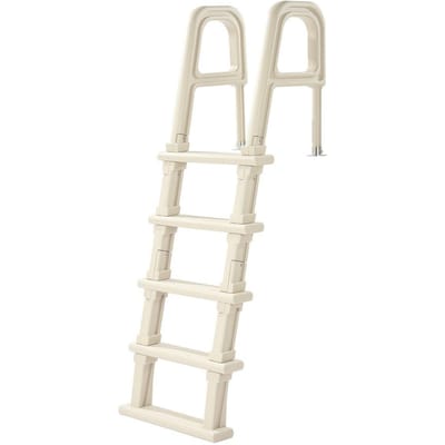 5-Staps Schuine Zwembadtrap met 2 Handgrepen Belastbaar tot 300 lb voor Zwembaden van 48-54 In