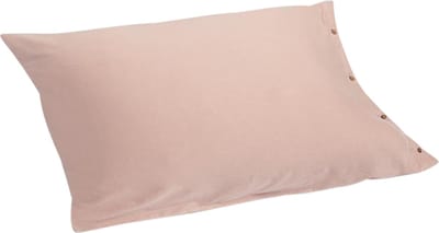Yumeko kussensloop jersey vintage roze 60x70 - Bio, eco & fairtrade - 1 stuk