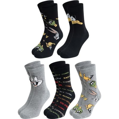 Looney Tunes Sokken - Looney Tunes - Sokken (Set van 5) - EU 40-45 - voor Mannen - meerkleurig
