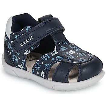 GEOX SANDAL ZAPITO DREUMES Sandalen - DONKER MARINEBLAUW/WIT - Maat 18