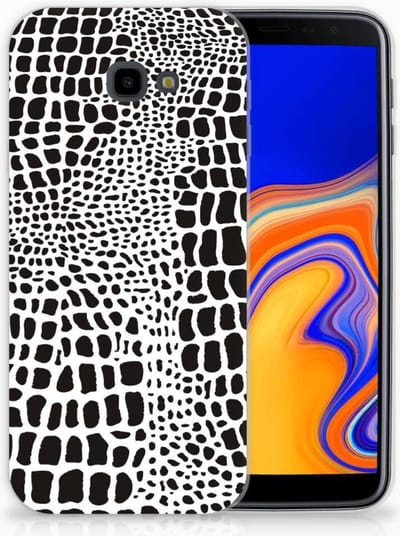 Samsung Galaxy J4 Plus (2018) TPU Hoesje Slangenprint