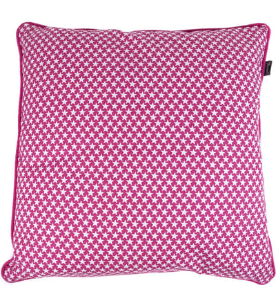 In The Mood Sterren - Sierussen - Fuchsia - 50x50 cm