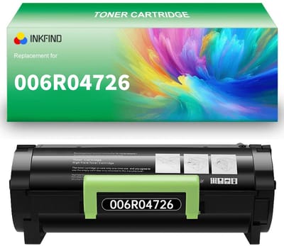 INKFIND 006R04726 Zwart tonercartridge compatibel met Xerox 006R04726 Zwart geschikt voor Xerox B410 VersaLink B415 - 1-pack Zwart