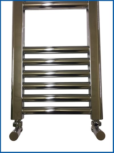 Regelventiel Badkamerradiator - Hoekventiel CV - Verwarming Instellen - Verchroomd Messing - 1/2 inch - Chroom