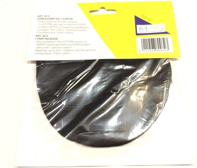 Okselbeschermers - Zweetpads - Kleding Beschermen - Wasbaar Herbruikbaar - 30 gram - Zwart