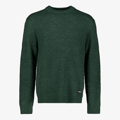 JJ REBEL heren trui groen - Maat S