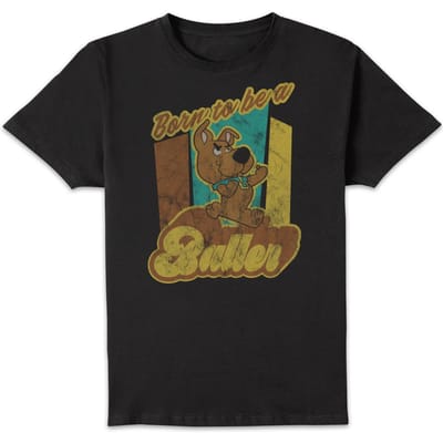 Scooby Doo Born To Be A Baller Men's T-Shirt - Black - S