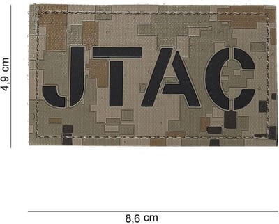 101 Inc Embleem 3D Pvc Jtac Dig. Desert  16102