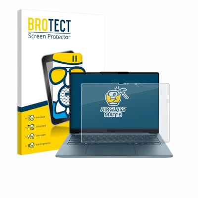 BROTECT - Screenprotector voor Lenovo Yoga Slim 7 Gen 10 14" Touch - Folie Beschermfolie Beschermglas matte