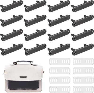Metalen Labels - Bedrukte Plaatjes - Handgemaakte Decoratie - Blank Stempel Oppervlak - 16 Stuks - Gunmetal