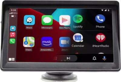 Carplay Scherm Geschikt voor Auto's - Draadloos voor Apple en Andoid - Carplay Dongle - 7 Inch - Universeel Wifi Video Speler - Inclusief Achteruitrijcamera