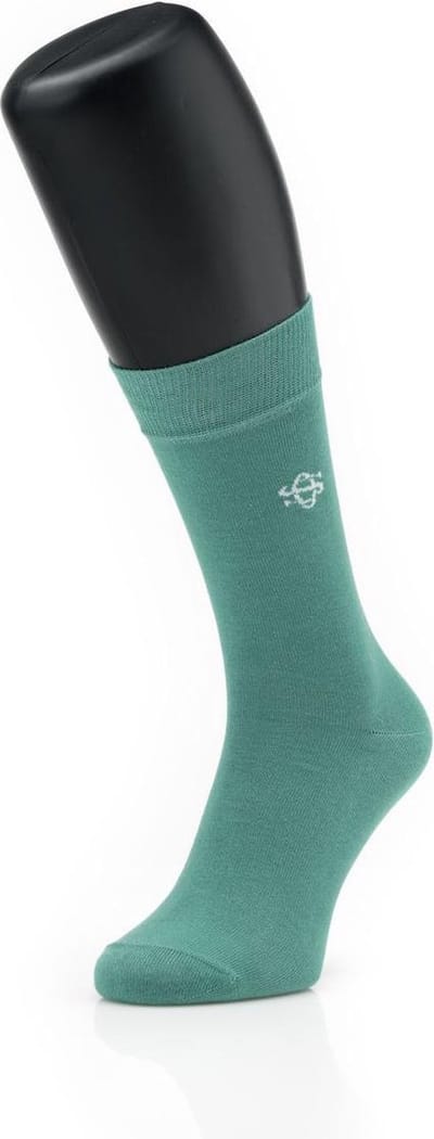Owen Smith 2-pack - Herensokken donker mint groen - maat 39-42