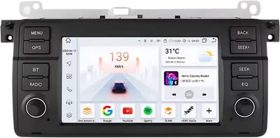Autoradio met bluetooth - Carplay - Voor BMW E46 M3 318/320/325/330/335 & Rover 75 - Geschikt voor Apple en Android - Stereo - Navigatie - Navigatiesysteem auto - 3GB 32GB